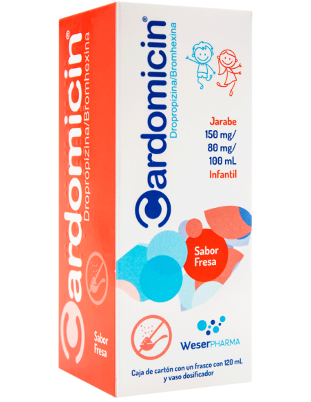 Cardomicin Jbe Infantil Fco 120mL