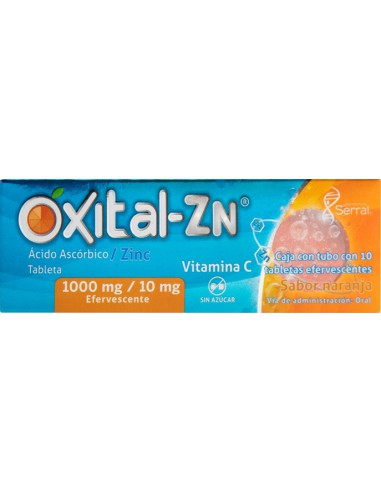 Oxital-ZN Tabs. Efervescentes C/10