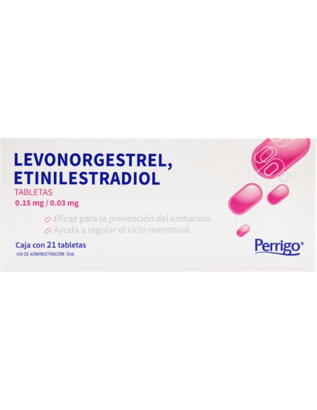 Levonorgestrel, Etinilestradiol Tabs C/21 (Perrigo)
