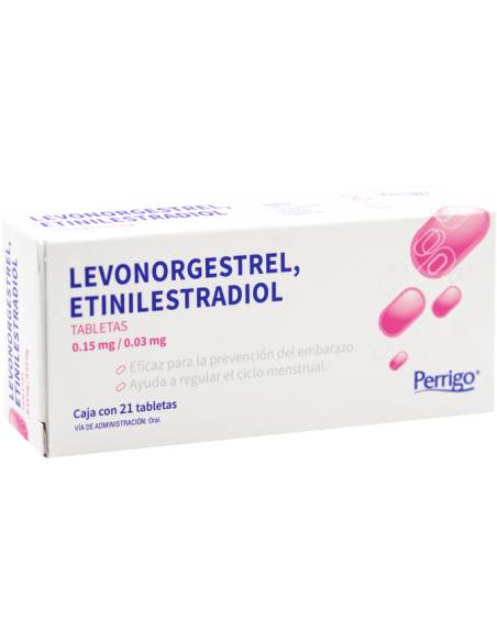 Levonorgestrel, Etinilestradiol Tabs C/21 (Perrigo)