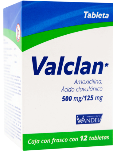 Valclan Tabs 500 mg C/12