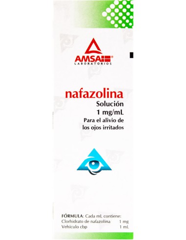 Nafazolina Sol. Oftálmica 1 mg/ mL Frasco...