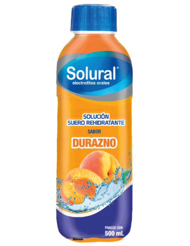 Solural Durazno Frasco de 500 mL