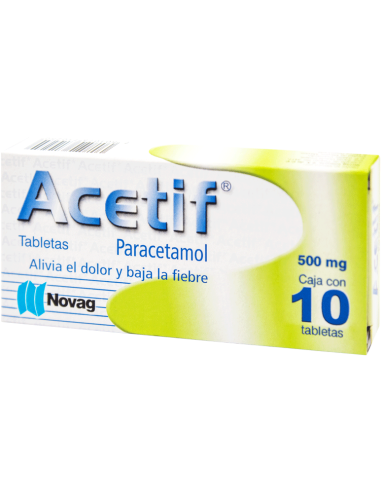 Acetif Tabs 500mg C/10