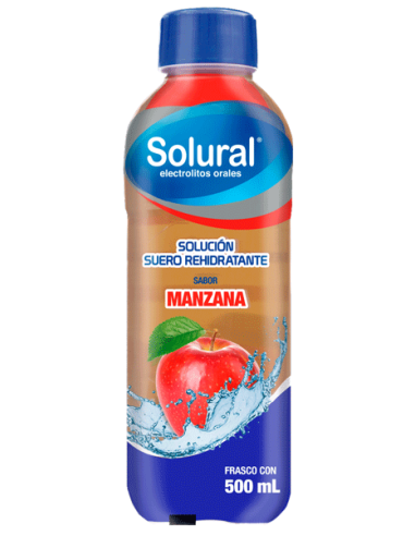 Solural Manzana Frasco de 500 mL