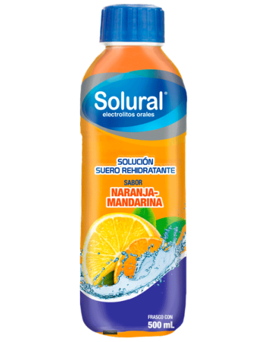 Solural Naranja Mandarina Frasco de 500 mL