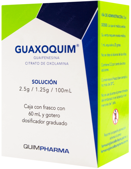 Guaxoquim Sol. Gotas Fco 60mL