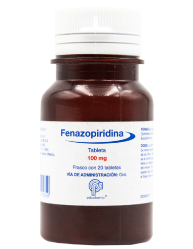 Fenazopiridina 100mg Tabs C/20 (Psicofarma)
