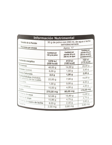 Enersoy Polvo Sabor Chocolate 500grs