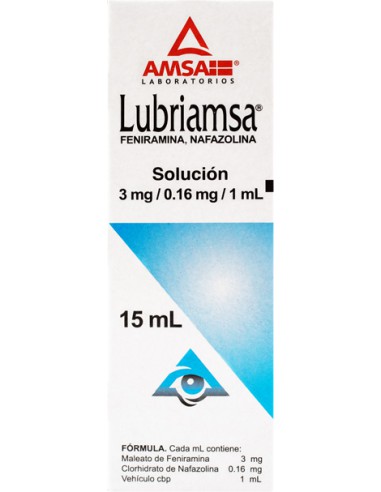 LLubriamsa Sol. Oftálmica 3 mg / 0.16 mg / 1 mL...
