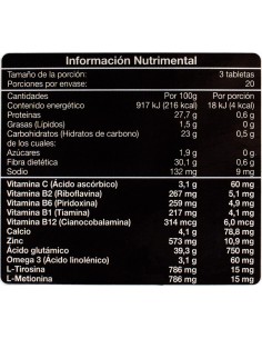 Glutamax Gold Tabs C/60 2