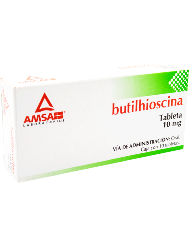 Butilhioscina Tabs 10 mg C/10 (Amsa)