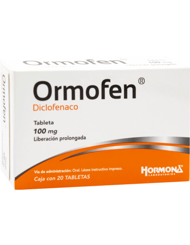 Ormofen Tabs L.P 100mg C/20