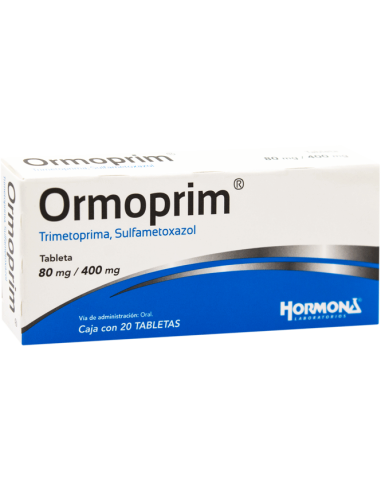 Ormoprim Tabs 80mg/ 400mg C/20