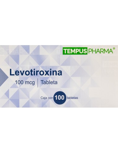 Levotiroxina Tabs 100mcg C/100 (Tempus Pharma)