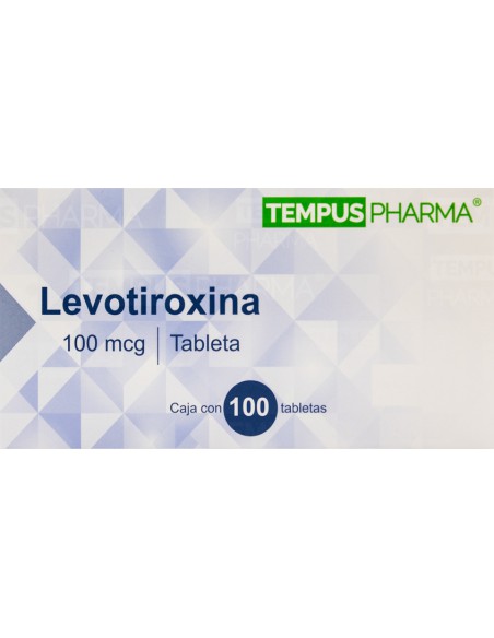 Levotiroxina Tabs 100mcg C/100 (Tempus Pharma)