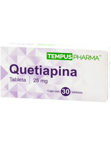 Quetiapina Tabs 25mg C/30 (Tempus Pharma)