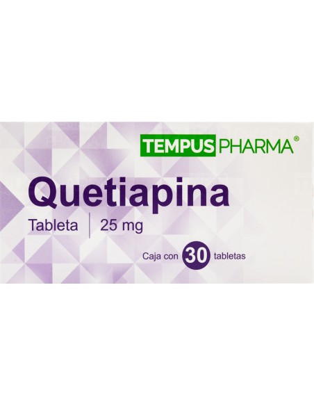 Quetiapina Tabs 25mg C/30 (Tempus Pharma)