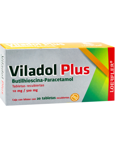 Viladol Plus Tabs 10mg/ 500mg C/20