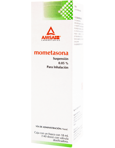 Mometasona Susp Nasal 0.05% C/140 dosis (Amsa)