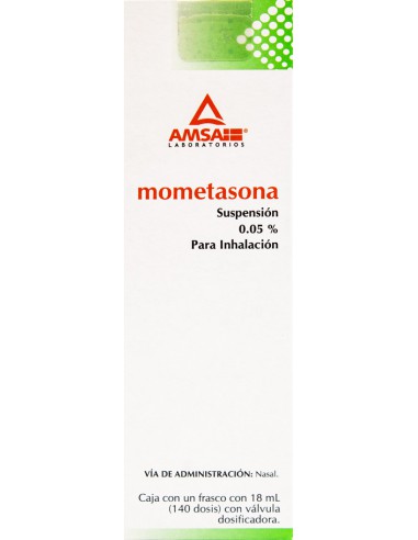 Mometasona Susp Nasal 0.05% C/140 dosis (Amsa)
