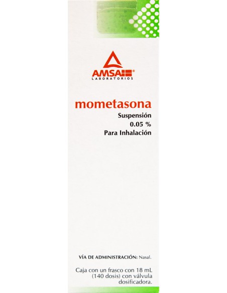 Mometasona Susp Nasal 0.05% C/140 dosis (Amsa)
