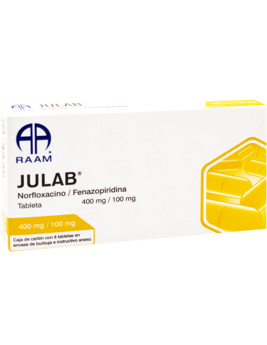 Julab Tabs 400mg/ 100mg C/8