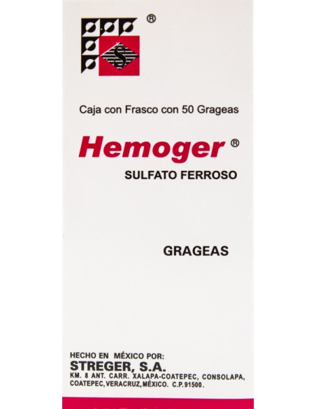 Hemoger Grageas C/50