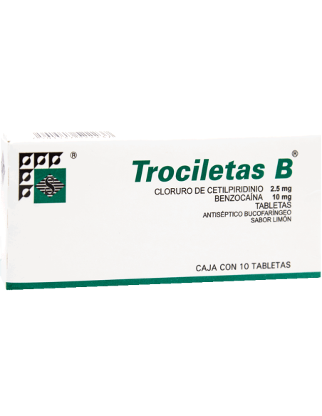 Trociletas B Limón C/10