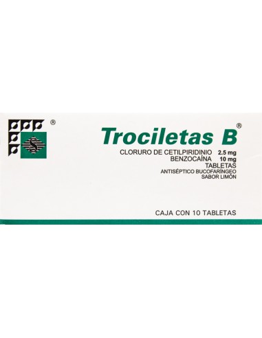 Trociletas B Limón C/10