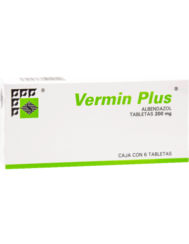 Vermin Plus Tabs 200mg C/6