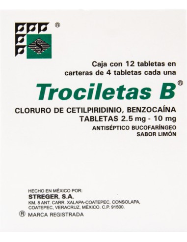 Trociletas B Limón C/12