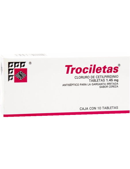 Trociletas Tabs Cereza C/10