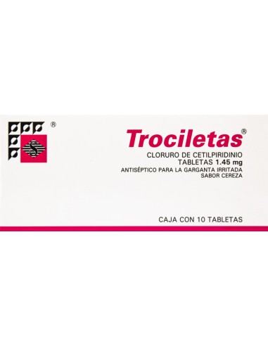 Trociletas Tabs Cereza C/10