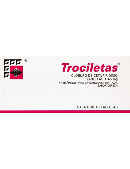 Trociletas Tabs Cereza C/10