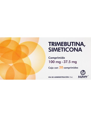 Trimebutina, Simeticona Comp 100MG/ 37.5MG C/20...