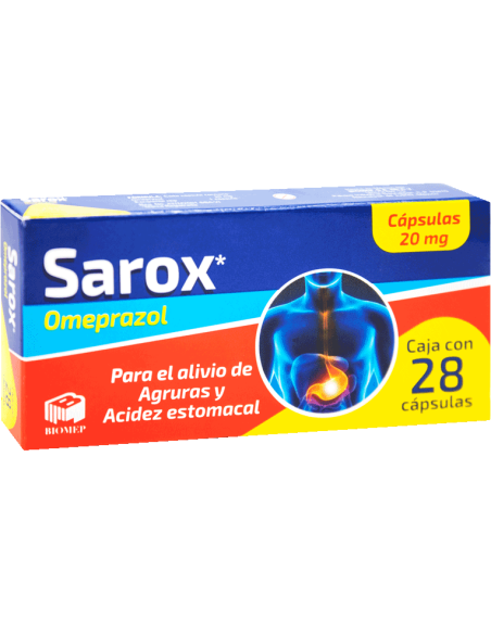 Sarox Caps. 20 mg C/28