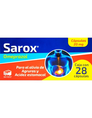 Sarox Caps. 20 mg C/28