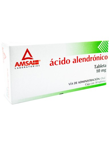 Acido Alendrónico 10 mg C/30 Tabs. (Amsa)