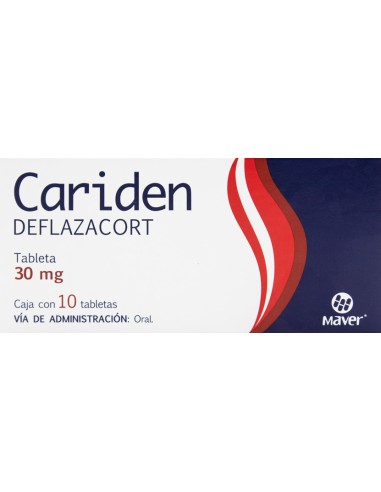 Cariden Tabs 30mg C/10