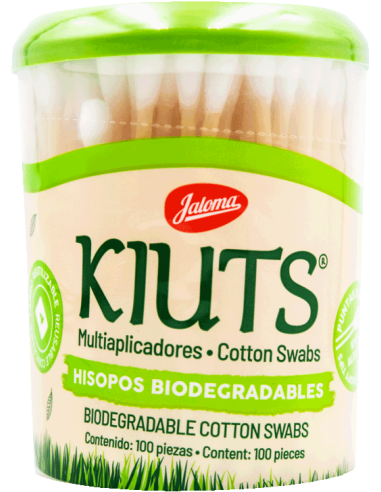 Cotonetes Kiuts Bote C/100