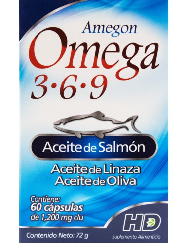 Amegon Omega 3,6,9 Caps C/60
