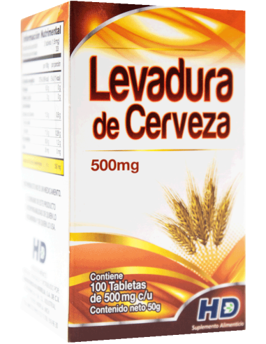 Levadura de Cerveza Tabs C/100 (HD Morelia)