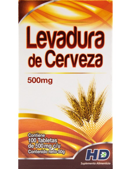 Levadura de Cerveza Tabs C/100 (HD Morelia)