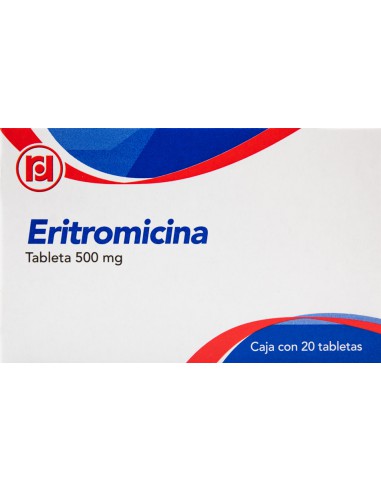 Eritromicina Tabs 500mg C/20 (Randall)