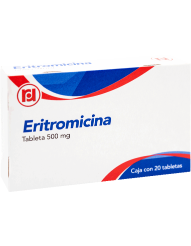 Eritromicina Tabs 500mg C/20 (Randall)