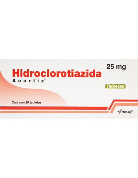 Hidroclorotiazida Tabs 25mg C/20 (Victory)
