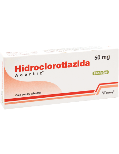 Hidroclorotiazida Tabs 50mg C/20 (Victory)