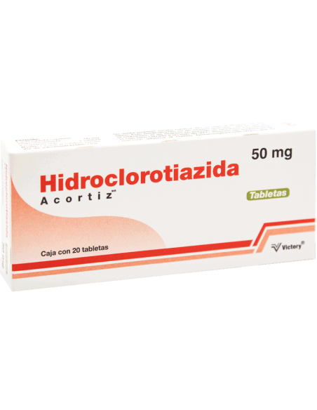 Hidroclorotiazida Tabs 50mg C/20 (Victory)