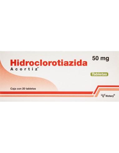 Hidroclorotiazida Tabs 50mg C/20 (Victory)